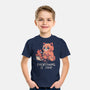 Red Pand Everything Is Fine-Youth-Basic-Tee-koalastudio