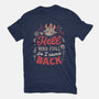 Hell Was Full-Youth-Basic-Tee-eduely