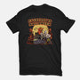 Everyday Is Halloween-Womens-Fitted-Tee-Green Devil