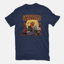 Everyday Is Halloween-Womens-Fitted-Tee-Green Devil