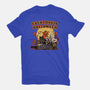 Everyday Is Halloween-Womens-Fitted-Tee-Green Devil