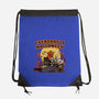 Everyday Is Halloween-None-Drawstring-Bag-Green Devil