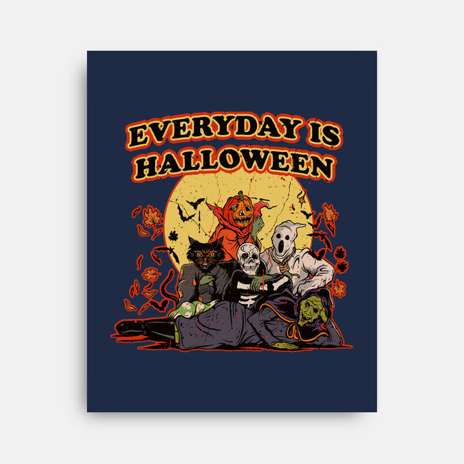 Everyday Is Halloween-None-Stretched-Canvas-Green Devil