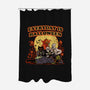 Everyday Is Halloween-None-Polyester-Shower Curtain-Green Devil