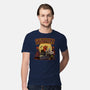 Everyday Is Halloween-Mens-Premium-Tee-Green Devil
