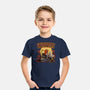 Everyday Is Halloween-Youth-Basic-Tee-Green Devil
