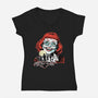 Aunt Gladys-Womens-V-Neck-Tee-palmstreet
