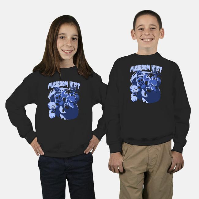 Muhsroom Heist-Youth-Crew Neck-Sweatshirt-estudiofitas