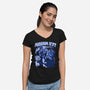 Muhsroom Heist-Womens-V-Neck-Tee-estudiofitas