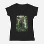 Always With You-Womens-V-Neck-Tee-zascanauta