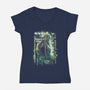 Always With You-Womens-V-Neck-Tee-zascanauta