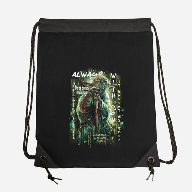 Always With You-None-Drawstring-Bag-zascanauta