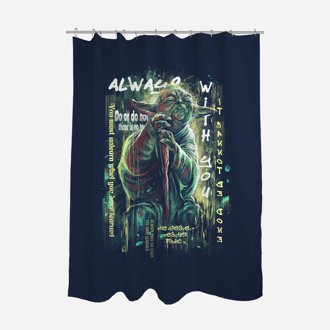 Always With You-None-Polyester-Shower Curtain-zascanauta