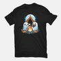 Halloween Scout-Womens-Fitted-Tee-Vallina84