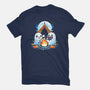 Halloween Scout-Womens-Fitted-Tee-Vallina84