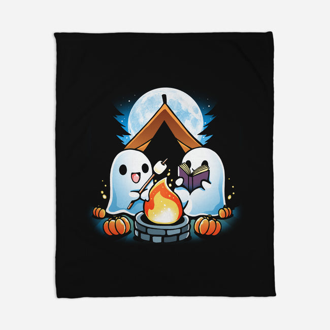 Halloween Scout-None-Fleece-Blanket-Vallina84