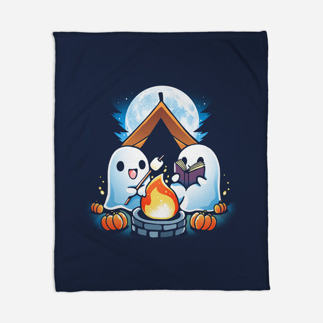 Halloween Scout-None-Fleece-Blanket-Vallina84