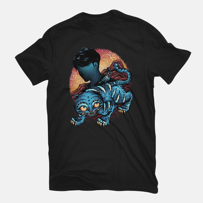 Derpy Companion-Womens-Fitted-Tee-glitchygorilla