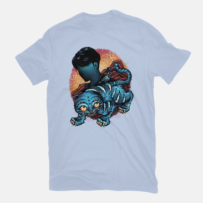 Derpy Companion-Womens-Fitted-Tee-glitchygorilla
