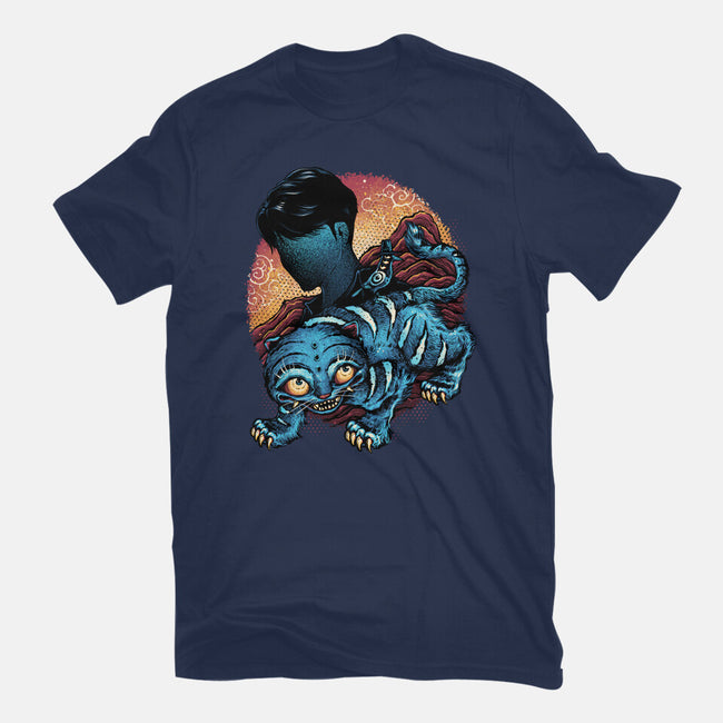 Derpy Companion-Womens-Fitted-Tee-glitchygorilla