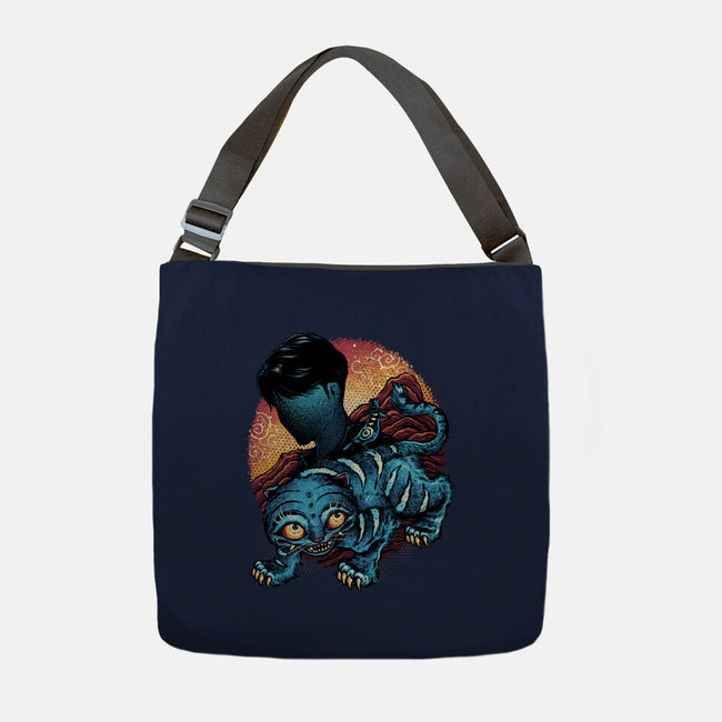 Derpy Companion-None-Adjustable Tote-Bag-glitchygorilla