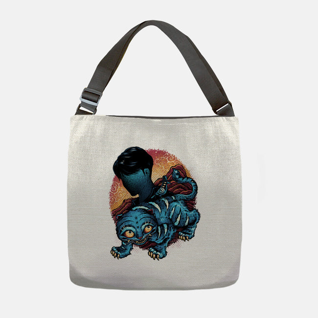 Derpy Companion-None-Adjustable Tote-Bag-glitchygorilla