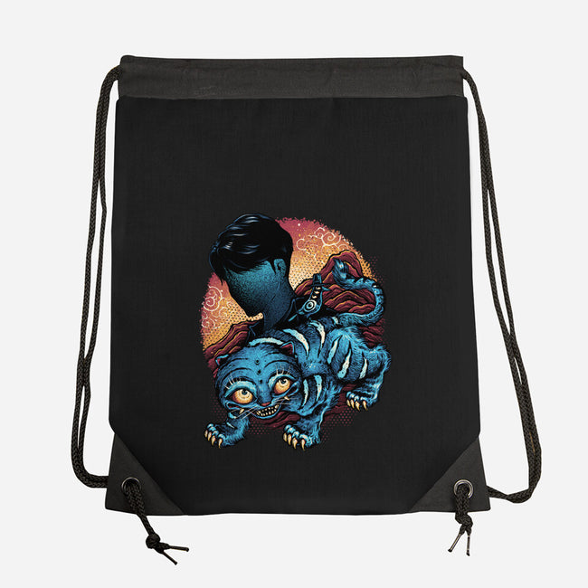 Derpy Companion-None-Drawstring-Bag-glitchygorilla