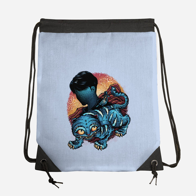 Derpy Companion-None-Drawstring-Bag-glitchygorilla
