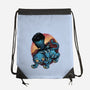 Derpy Companion-None-Drawstring-Bag-glitchygorilla