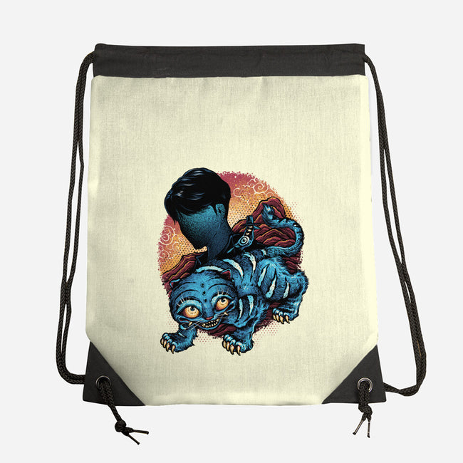 Derpy Companion-None-Drawstring-Bag-glitchygorilla