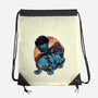 Derpy Companion-None-Drawstring-Bag-glitchygorilla