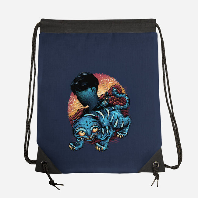 Derpy Companion-None-Drawstring-Bag-glitchygorilla