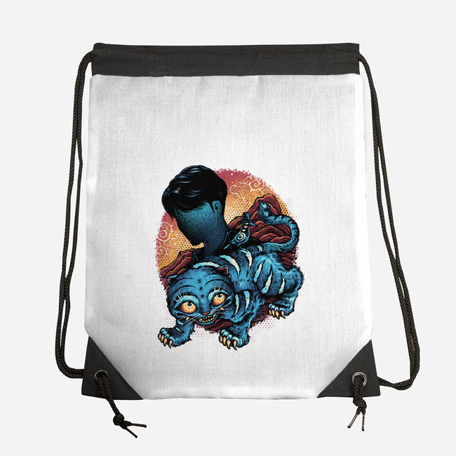 Derpy Companion-None-Drawstring-Bag-glitchygorilla