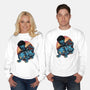 Derpy Companion-Unisex-Crew Neck-Sweatshirt-glitchygorilla