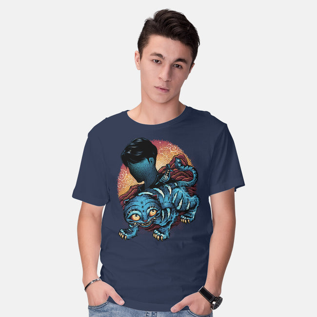 Derpy Companion-Mens-Basic-Tee-glitchygorilla