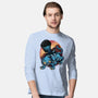 Derpy Companion-Mens-Long Sleeved-Tee-glitchygorilla