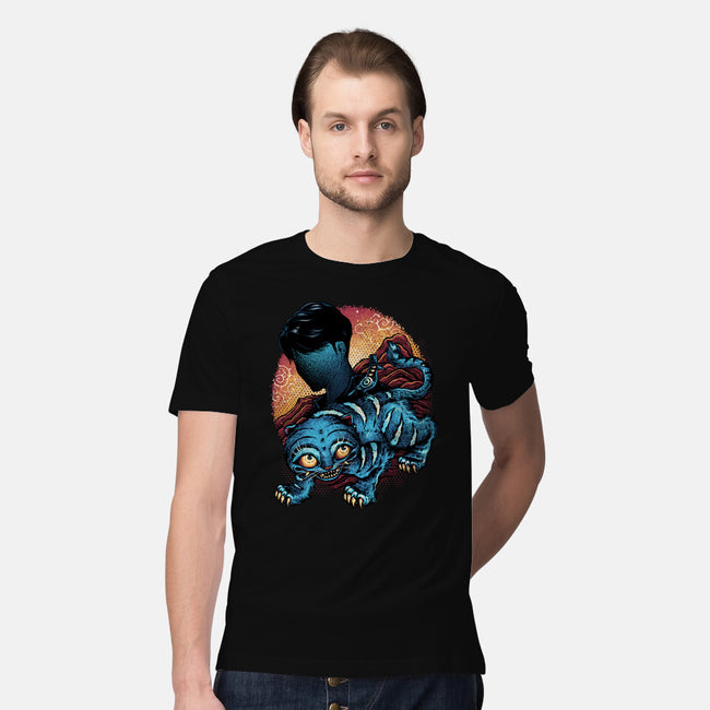 Derpy Companion-Mens-Premium-Tee-glitchygorilla