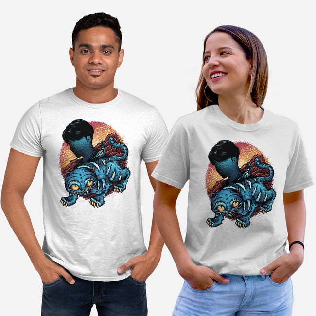 Derpy Companion-Unisex-Basic-Tee-glitchygorilla