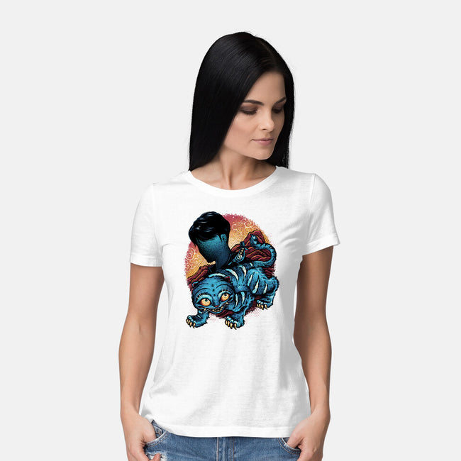 Derpy Companion-Womens-Basic-Tee-glitchygorilla