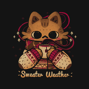 Cute Sweater Weather Cat