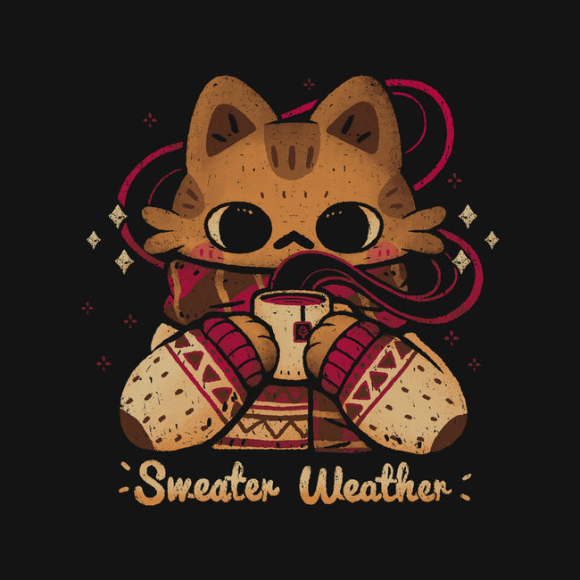 Cute Sweater Weather Cat-Unisex-Pullover-Sweatshirt-xMorfina