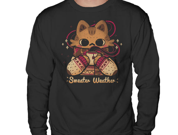 Cute Sweater Weather Cat