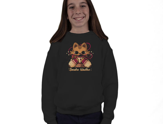 Cute Sweater Weather Cat