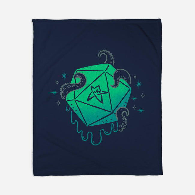 Cthulhu Dice-None-Fleece-Blanket-xMorfina