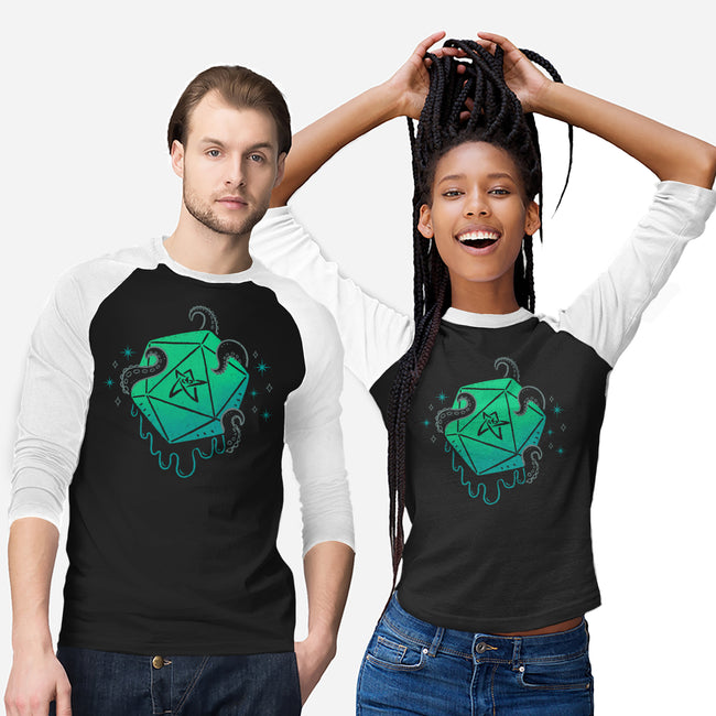 Cthulhu Dice-Unisex-Baseball-Tee-xMorfina