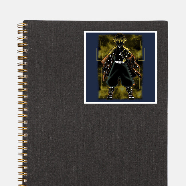 Thunder Breathing Shadow Nebula-None-Glossy-Sticker-Astrobot Invention
