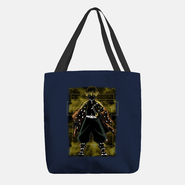 Thunder Breathing Shadow Nebula-None-Basic Tote-Bag-Astrobot Invention