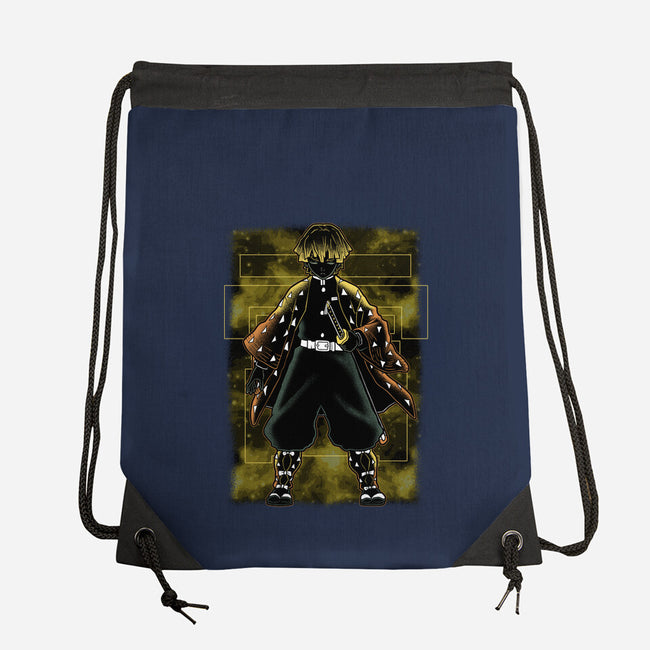 Thunder Breathing Shadow Nebula-None-Drawstring-Bag-Astrobot Invention