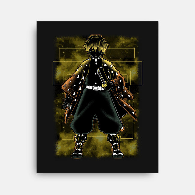 Thunder Breathing Shadow Nebula-None-Stretched-Canvas-Astrobot Invention