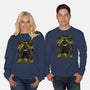 Thunder Breathing Shadow Nebula-Unisex-Crew Neck-Sweatshirt-Astrobot Invention